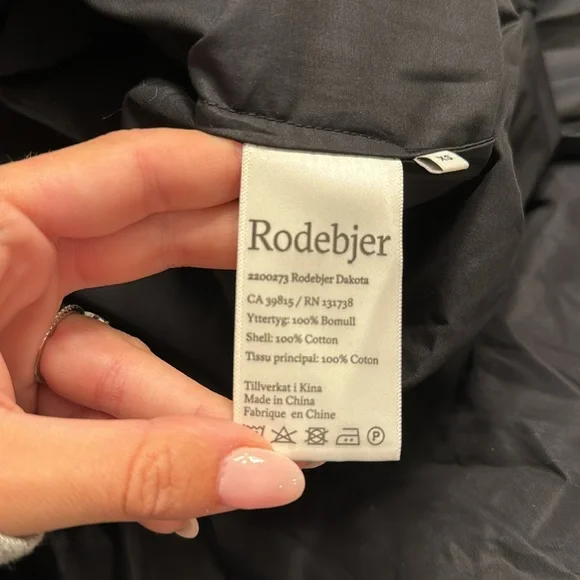 NWT Rodebjer Dakota Dress Black